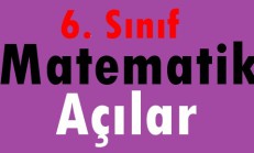 6. Sınıf Matematik Açılar Online Test