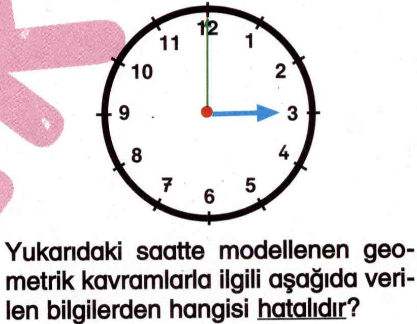 Geometrik kavramlar ile ilgili soru