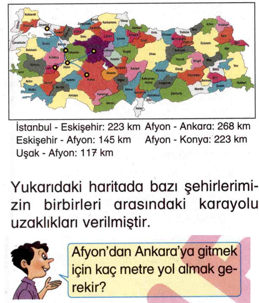 Haritaya göre mesafe hesaplama ile ilgili soru