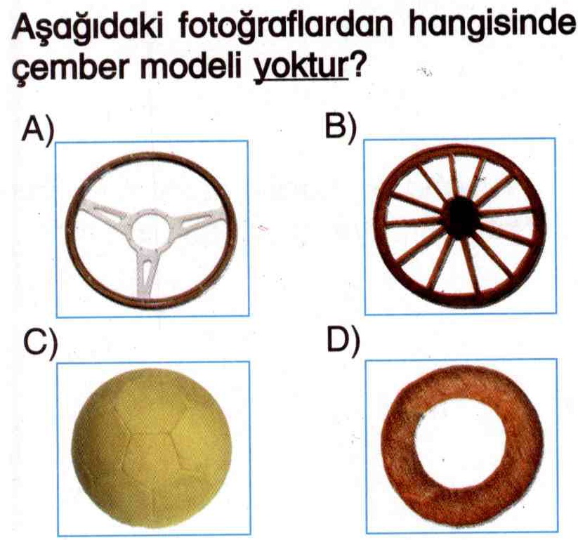 Çember modeli ile ilgili soru