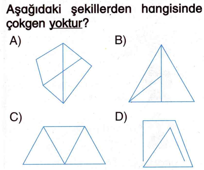 Çokgenler ile ilgili soru