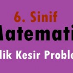 6. Sınıf Matematik Ondalık Kesir Problemleri Online Test
