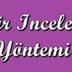 Şiir İnceleme Yöntemi (İmge, Söz Sanatları ve Şiirdeki Çağrışımlar) 9.Sınıf Türk Edebiyatı Online Test